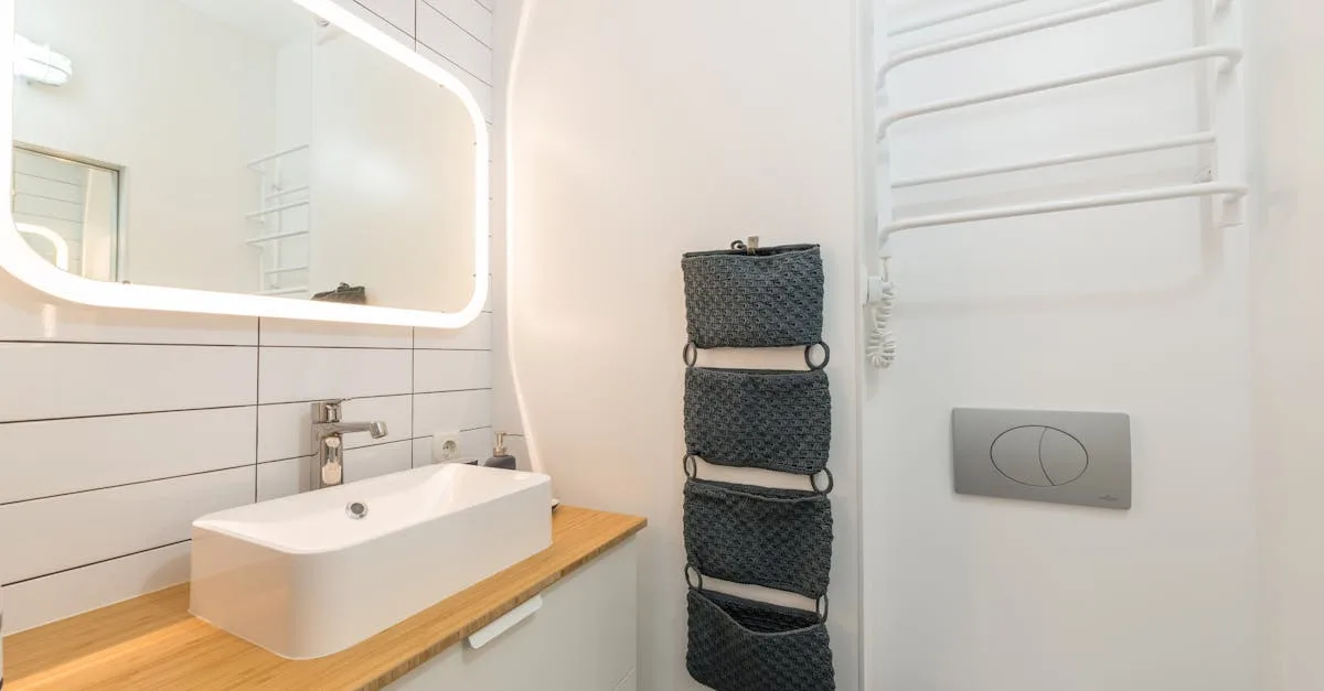 optimisez le rangement de votre petite salle de bain avec des solutions pratiques et élégantes pour gagner de l'espace sans sacrifier le style.
