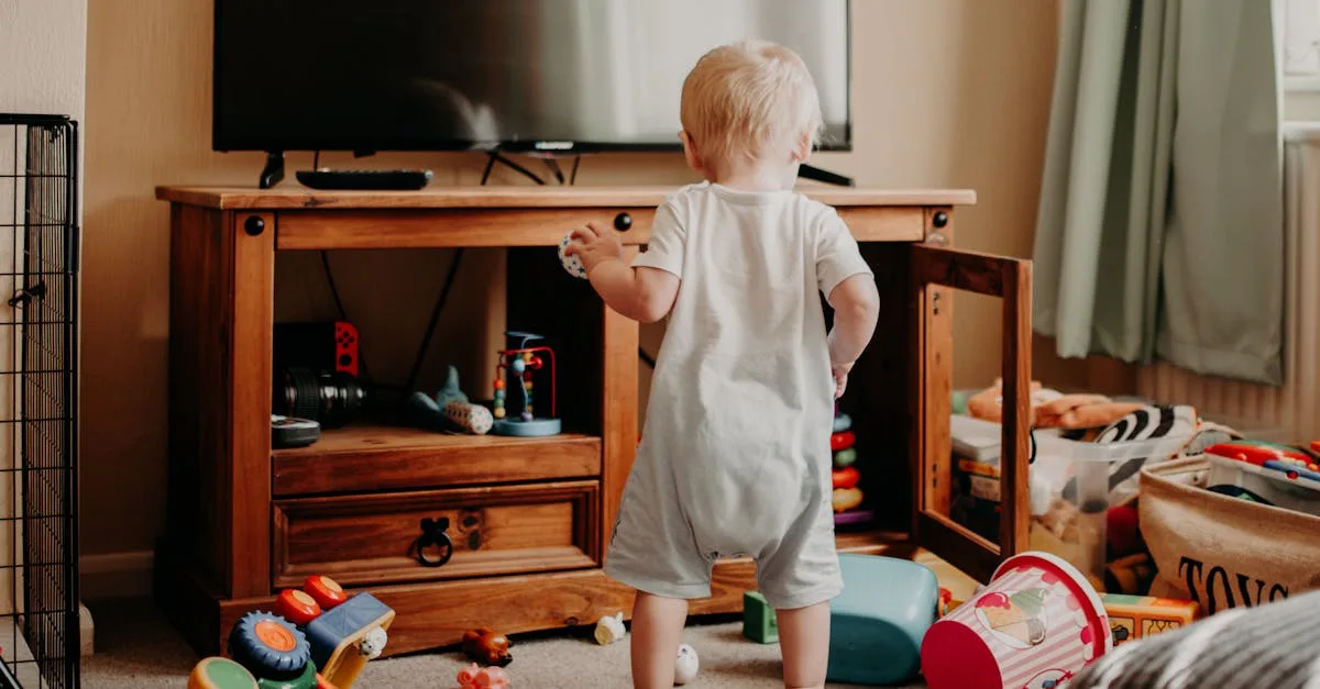 découvrez nos solutions de rangement pour jouets, pratiques et esthétiques, pour garder la chambre de vos enfants organisée en toute simplicité.